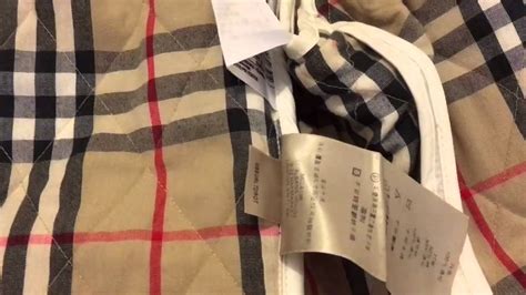 how to spot a fake burberry quilted coat|burberry coat pattern.